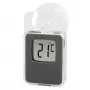 Hama 00186397 termómetro ambiente Termómetro ambiente electrónico Interior/Exterior Gris