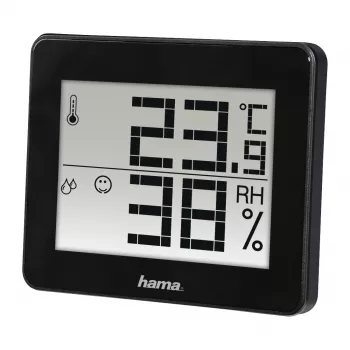 Termómetro higrómetro digital Hama TH-130 Negro