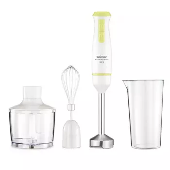 Batidora de mano Zelmer ZHB4562L blanca amarilla