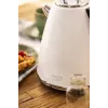 Adler AD 1343 hervidor eléctrico, 1,5 l, 1850 W, acero inoxidable, Strix, blanco