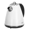 Adler AD 1343 hervidor eléctrico, 1,5 l, 1850 W, acero inoxidable, Strix, blanco