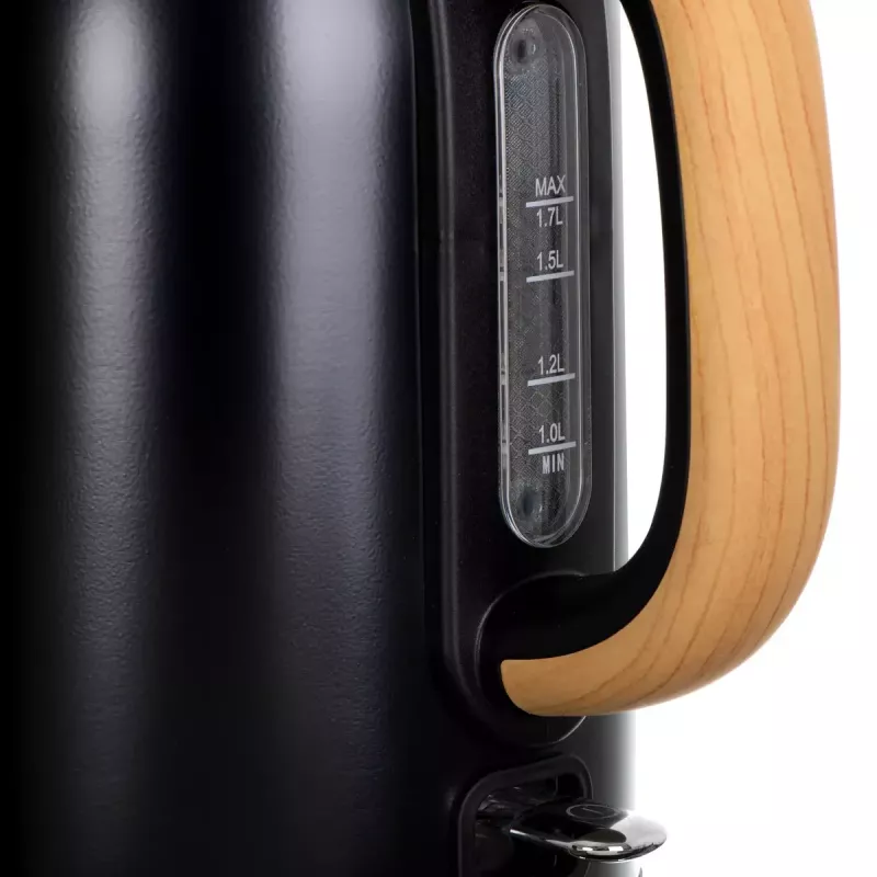 Hervidor de agua eléctrico Adler 1,7 L 2200 W negro