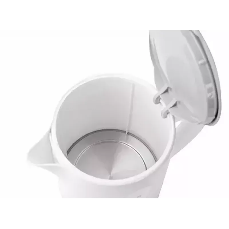 Hervidor de agua eléctrico Adler AD 1244 — 2,5 L, 2200 W, blanco, resistencia oculta