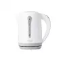 Hervidor de agua eléctrico Adler AD 1244 — 2,5 L, 2200 W, blanco, resistencia oculta