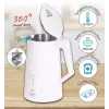 Hervidor de agua eléctrico Adler 1,7 l 1850 W blanco