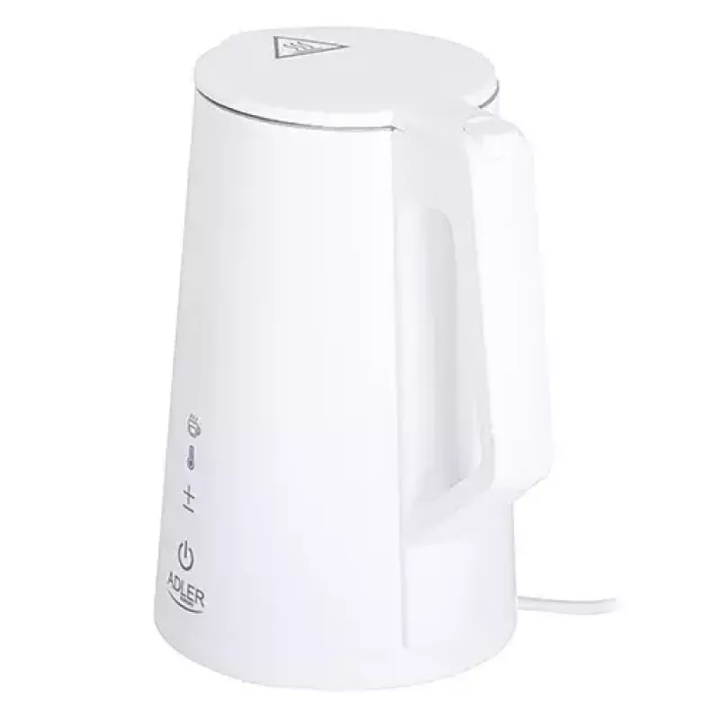 Hervidor de agua eléctrico Adler 1,7 l 1850 W blanco