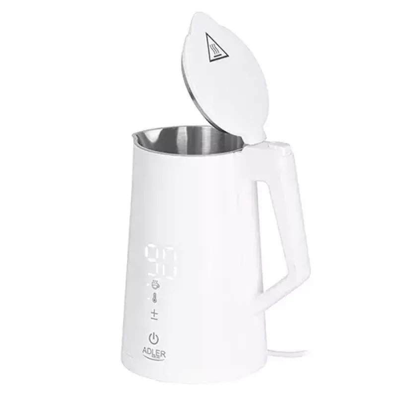Hervidor de agua eléctrico Adler 1,7 l 1850 W blanco
