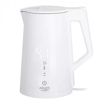 Hervidor de agua eléctrico Adler 1,7 l 1850 W blanco