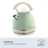 Hervidor de agua ARIETE Vintage A2877/04 verde claro