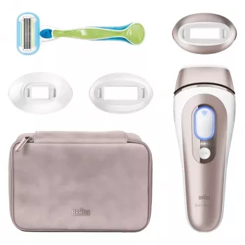 Braun Silk-Expert Pro IPL PL7253 luz pulsada intensa (IPL) oro rosa, blanco