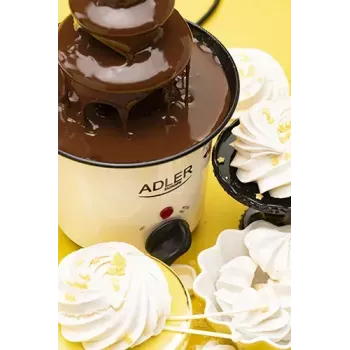 Fuente de chocolate Adler AD 4487 negro marrón blanco 30 W