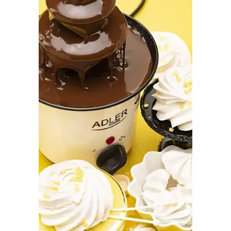 Fuente de chocolate Adler AD 4487 negro marrón blanco 30 W