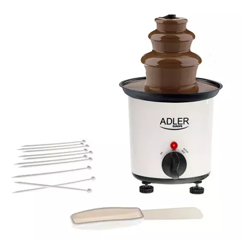 Fuente de chocolate Adler AD 4487 negro marrón blanco 30 W