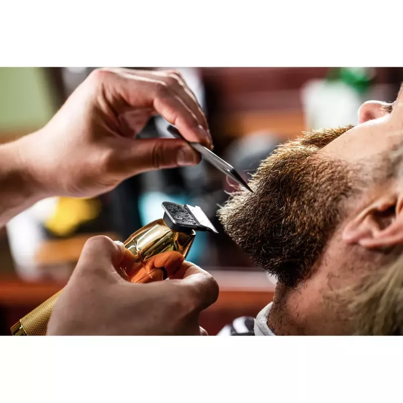 Recortadora de barba Adler AD 2836G batería 0,9 6 mm dorado