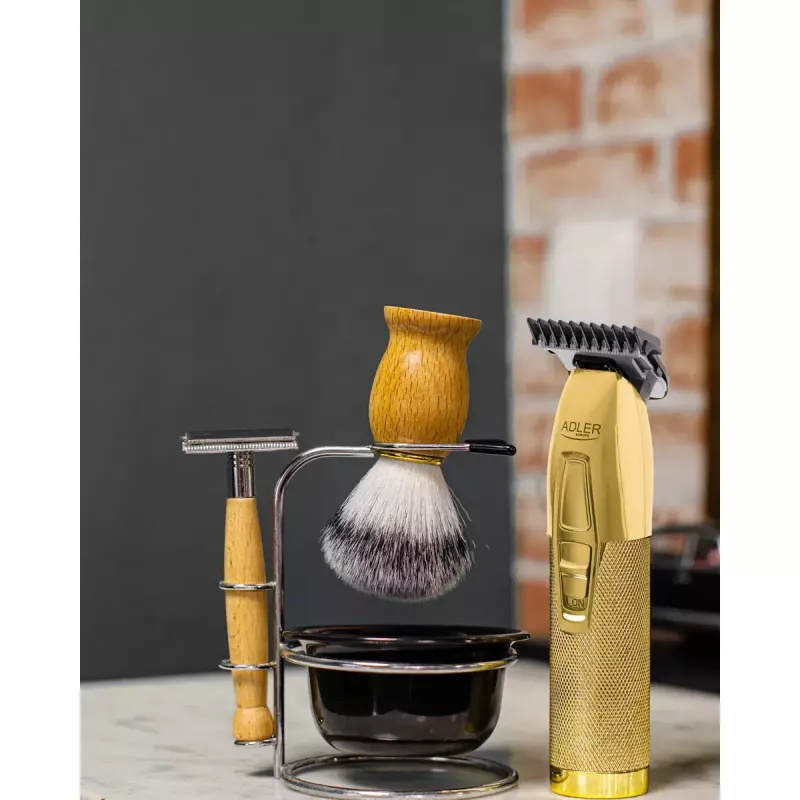 Recortadora de barba Adler AD 2836G batería 0,9 6 mm dorado