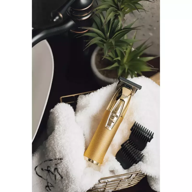 Recortadora de barba Adler AD 2836G batería 0,9 6 mm dorado