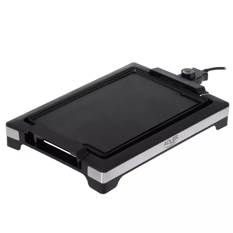 Parrilla eléctrica de mesa Adler AD 6613, 3000 W, negro – parrilla de mesa para interior