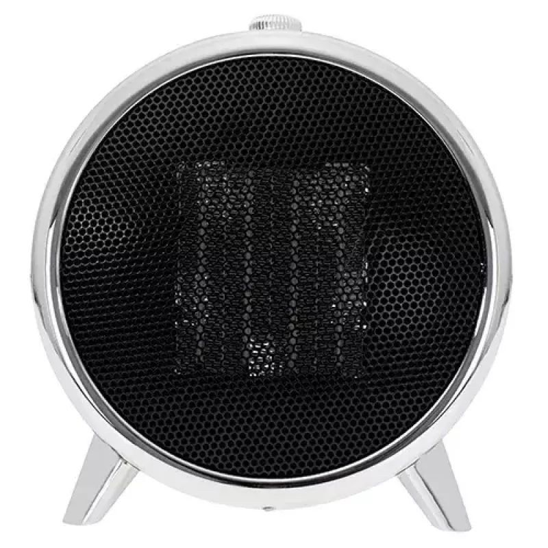 Calefactor de cerámica eléctrico Adler AD 7742 — 1500/750 W, de pie, 220–240 V, negro/plata