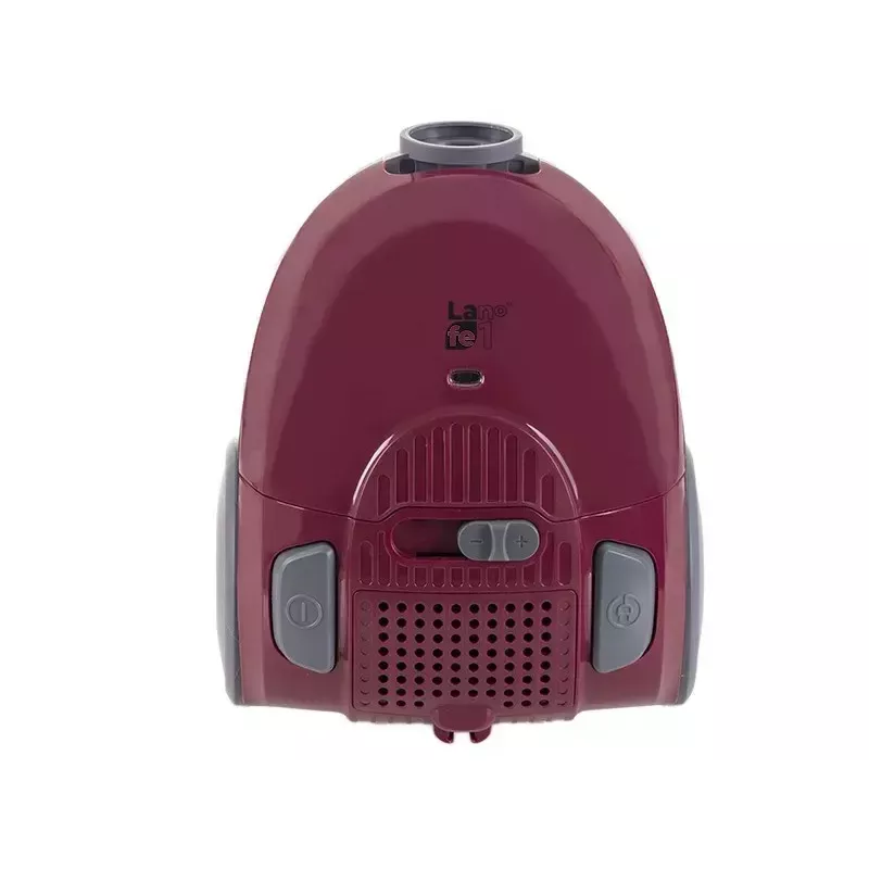 Aspirador LAFE 46412 — aspirador en seco, 800 W, tubo telescópico, radio de acción de 6 m, burdeos