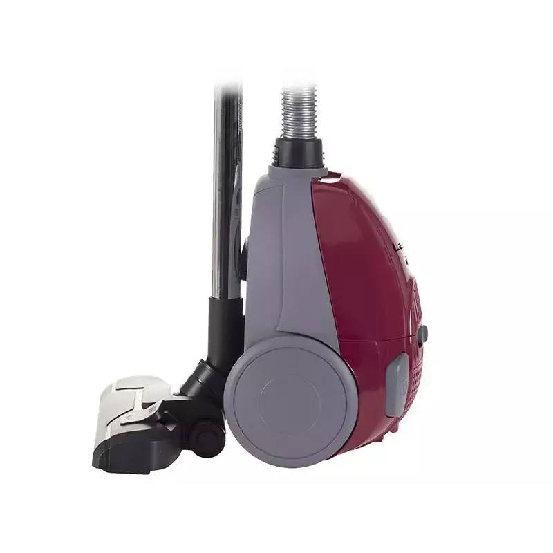 Aspirador LAFE 46412 — aspirador en seco, 800 W, tubo telescópico, radio de acción de 6 m, burdeos