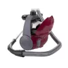 Aspirador LAFE 46412 — aspirador en seco, 800 W, tubo telescópico, radio de acción de 6 m, burdeos