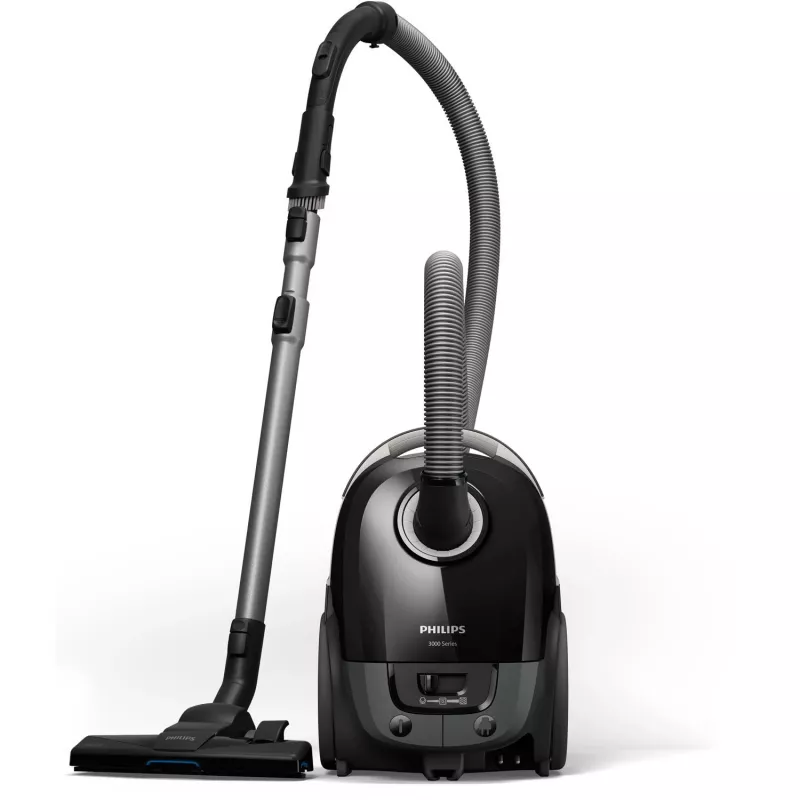 Aspirador de escoba Philips serie 3000 XD3112/09 — 900 W, 3 L bolsa, filtro HEPA, radio de acción de 9 m, boquilla TriActive