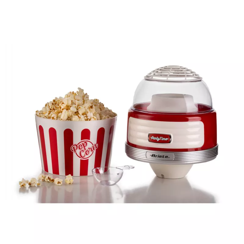 Máquina de palomitas Ariete 2957/00 rojo transparente blanco