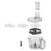 Adler AD 4224 robot de cocina, 1000 W, bol de 2 l, 7 velocidades, blanco