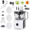 Adler AD 4224 robot de cocina, 1000 W, bol de 2 l, 7 velocidades, blanco