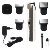 Adler AD 2834 cortapelos, de 3 mm a 1,2 cm, 4 peines, LCD, plateado