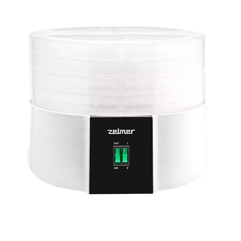 Deshidratador de alimentos Zelmer ZFD1010 520 W Negro Blanco Plástico 30 cm