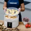 Deshidratador de alimentos Zelmer ZFD1010 520 W Negro Blanco Plástico 30 cm