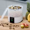 Deshidratador de alimentos Zelmer ZFD1010 520 W Negro Blanco Plástico 30 cm