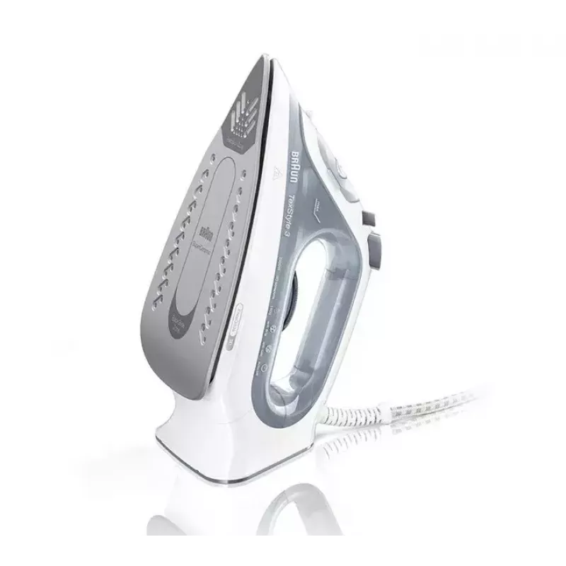 Plancha de vapor Braun TexStyle 3 SI3054GY Suela cerámica 2400 W Gris