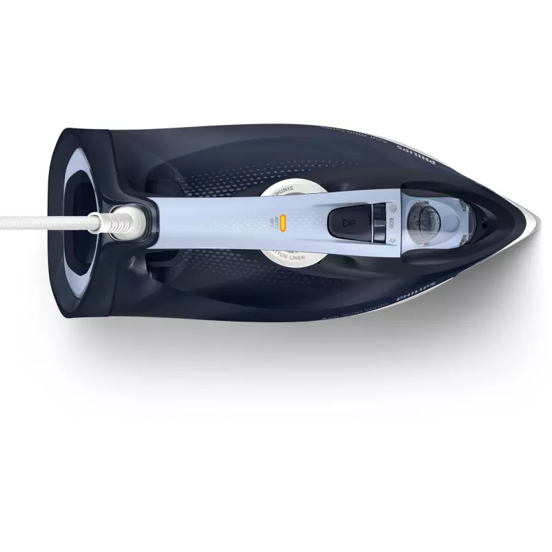 Plancha de vapor y en seco Philips DST7030/20 — 2800 W, depósito de 0,3 l, 50 g/min de vapor continuo, 250 g/min de golpe de vapor, suela SteamGlide Plus
