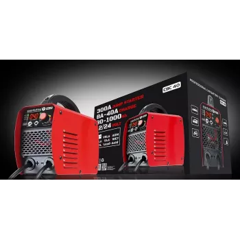 Cargador de coche everActive CBC40 12V/24V, cargador de batería de vehículo compatible con sistemas de 12V y 24V
