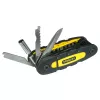 Multiherramienta STANLEY 14 en 1 plegable con bloqueo, negra/amarilla, 14 funciones
