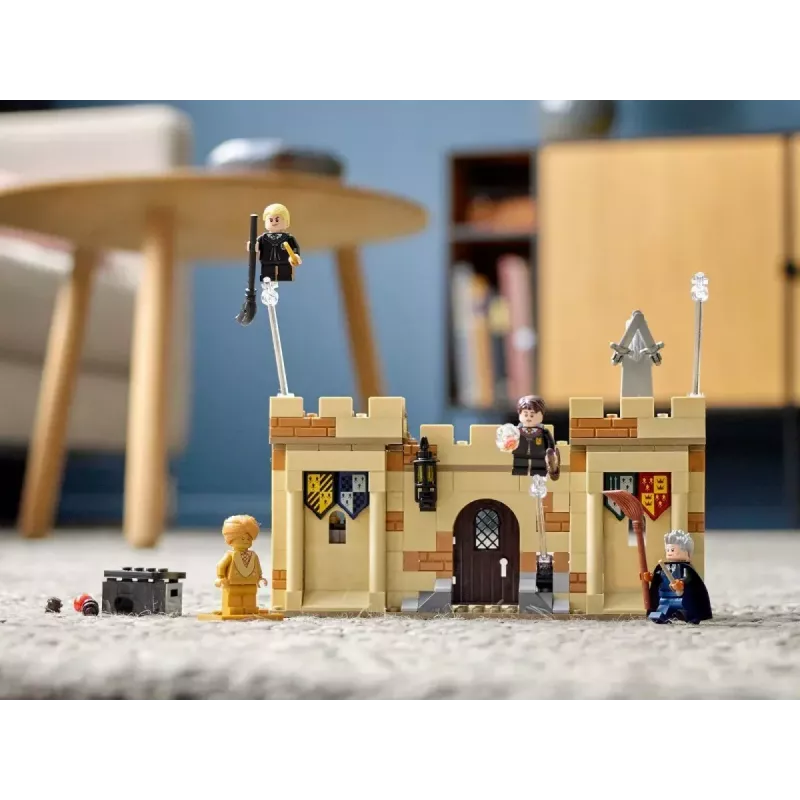 Set LEGO Harry Potter Hogwarts Primera clase de vuelo 76395 con minifiguras de Harry y Draco