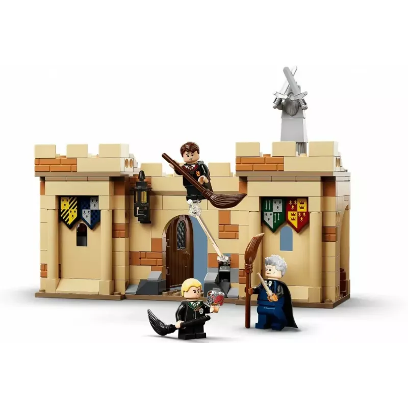 Set LEGO Harry Potter Hogwarts Primera clase de vuelo 76395 con minifiguras de Harry y Draco