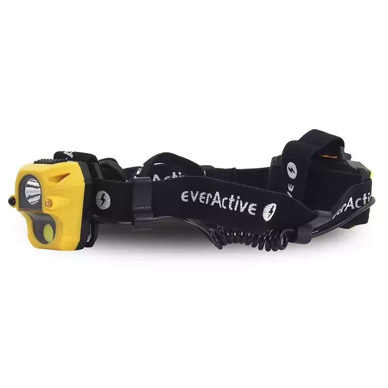 Linterna frontal Everactive HL250 LED 3W amarilla