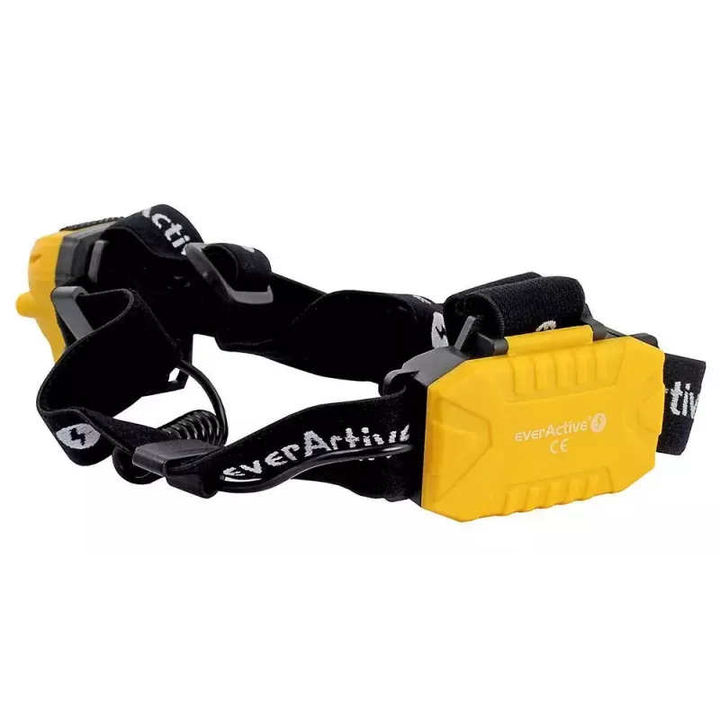 Linterna frontal Everactive HL250 LED 3W amarilla