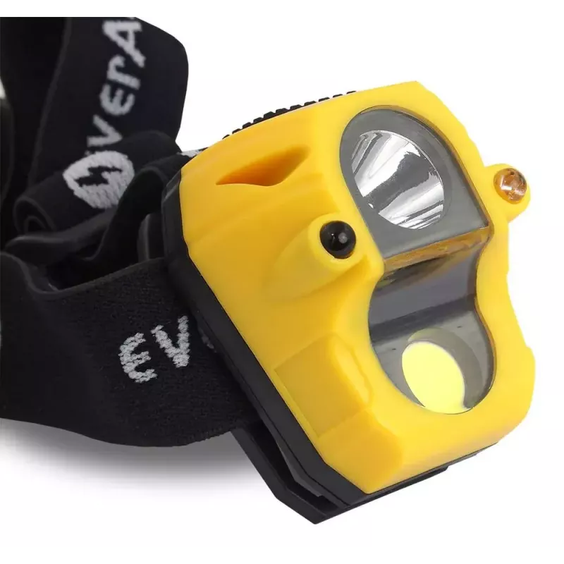 Linterna frontal Everactive HL250 LED 3W amarilla