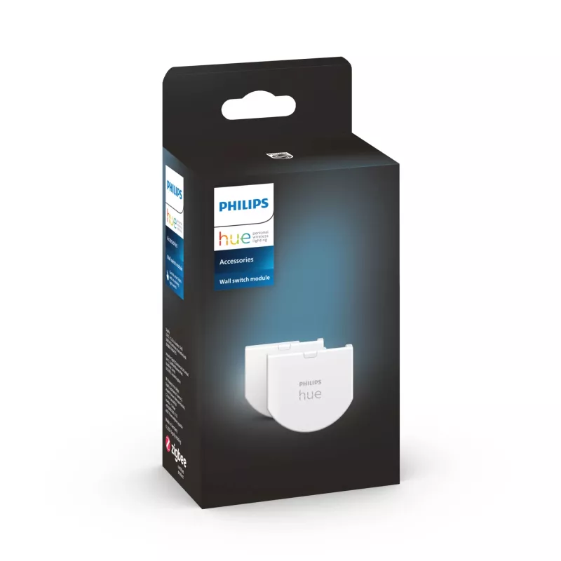 Módulo interruptor de pared Philips Hue pack de 2, inalámbrico, blanco, IP20, plástico, IP20, III