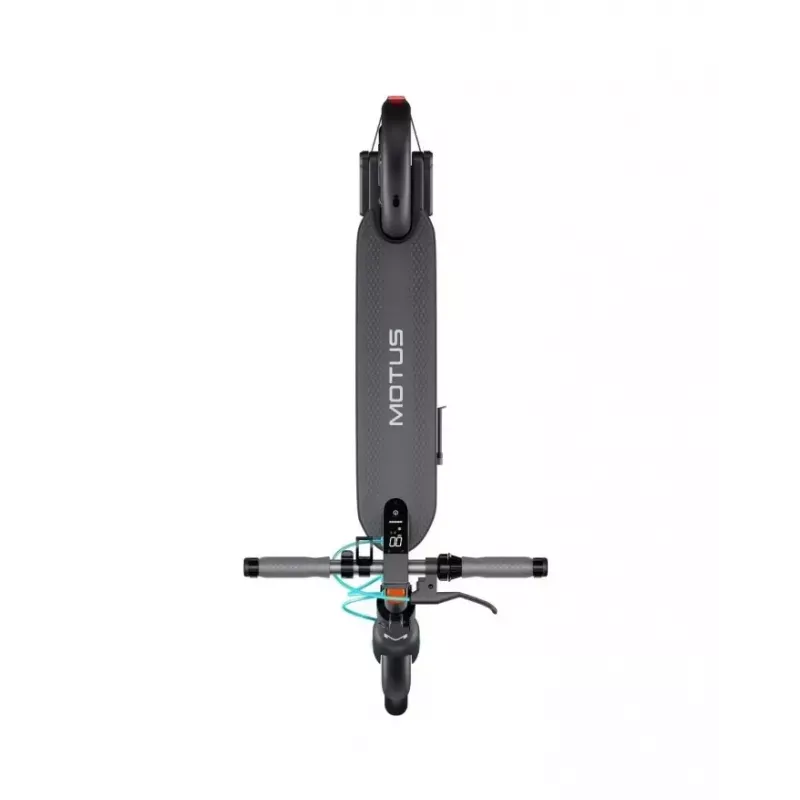 Motus Scooty 10 GEN5 patinete eléctrico, 350 W, 36 V 15 Ah, ruedas de 10 pulgadas, 20 km/h, autonomía de 65 km, negro