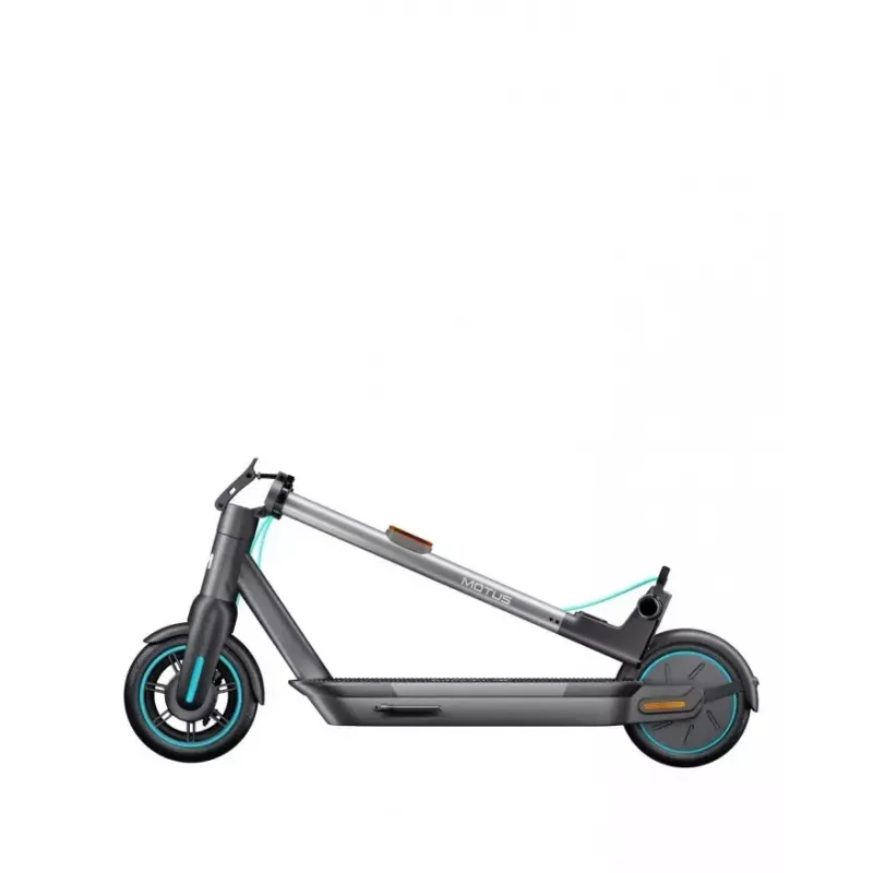Motus Scooty 10 GEN5 patinete eléctrico, 350 W, 36 V 15 Ah, ruedas de 10 pulgadas, 20 km/h, autonomía de 65 km, negro