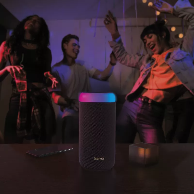 Hama Shine 2.0 Altavoz portátil estéreo negro 30 W