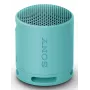 Sony SRS-XB100 - Altavoz Bluetooth portátil inalámbrico, resistente IP67 impermeable y antipolvo, 16 horas de batería, ecológico, exterior y viaje en azul