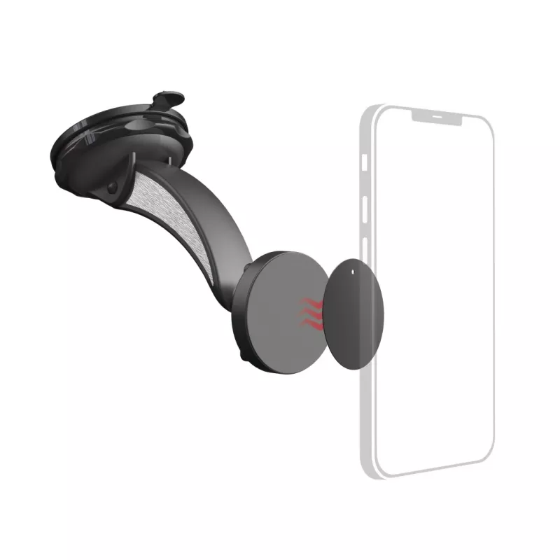 Soporte pasivo Hama Magnet 00201512 negro para teléfono móvil/smartphone