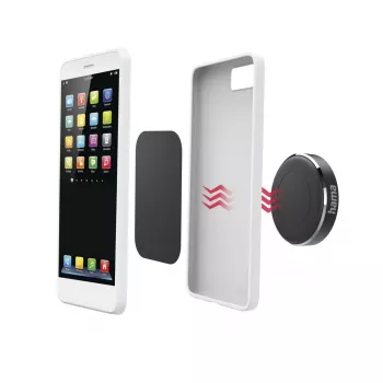 Soporte pasivo Hama Magnet 00201518 negro teléfono móvil smartphone