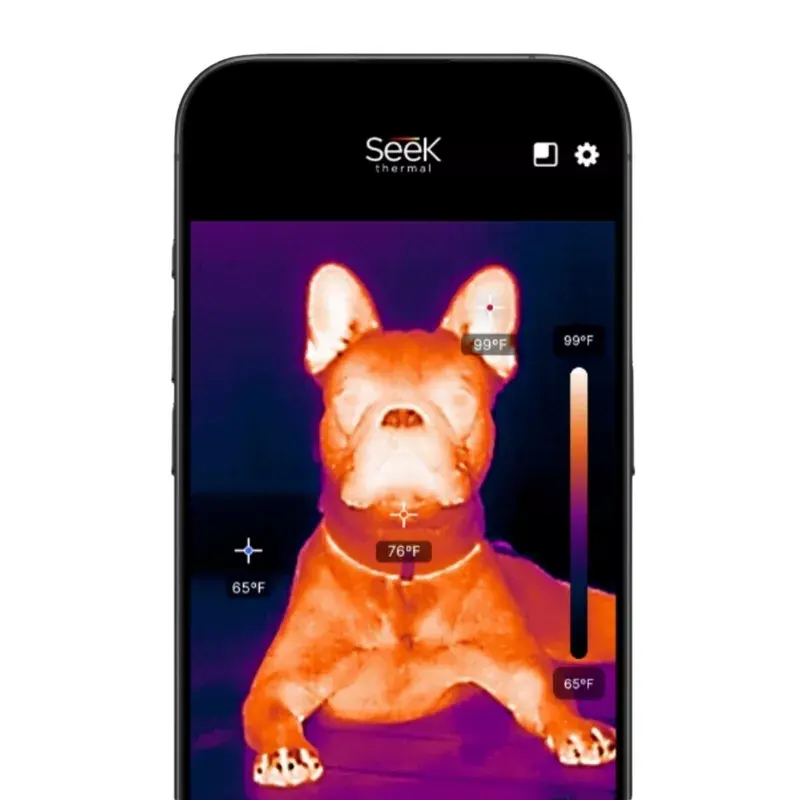 Seek Thermal NC-AAA funda para cámara Nano y objetivo Macro, negra